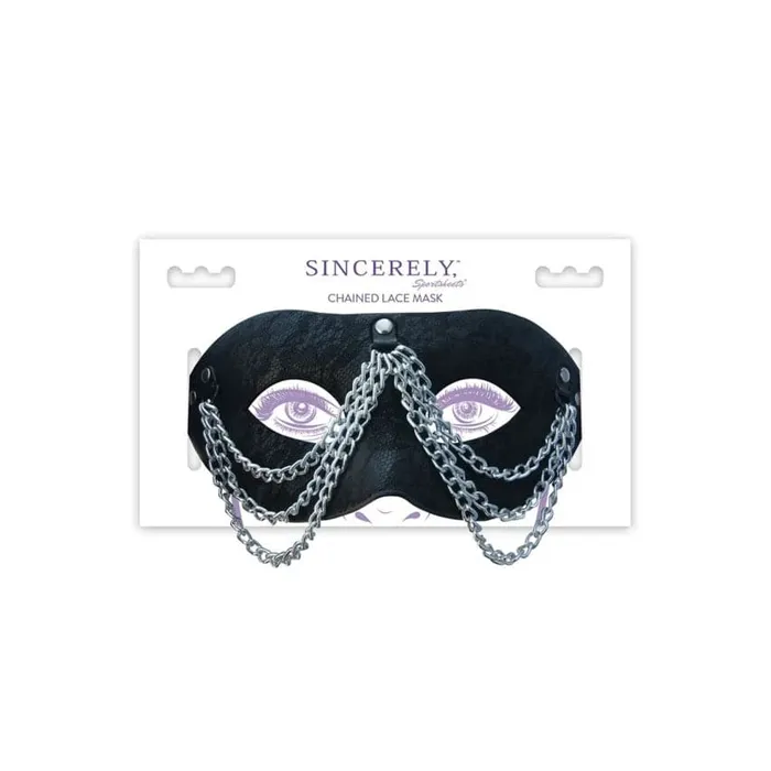 Sportsheets Couples Sportsheets Sincerely Chained Lace Mask Sportsheets Couples Sportsheets Sincerely Chained Lace Mask