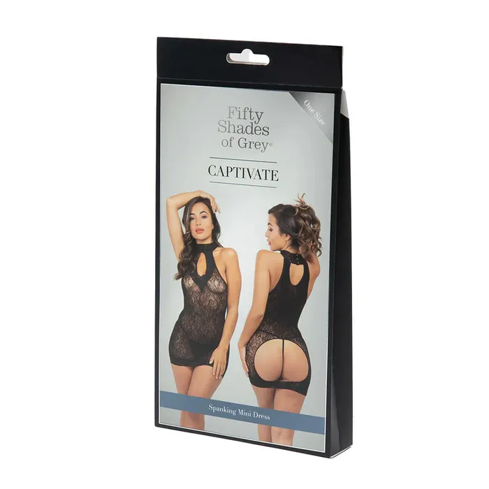 Fifty Shades of Grey Vibrators Fifty Shades of Grey Captivate Spanking Minidress One Size