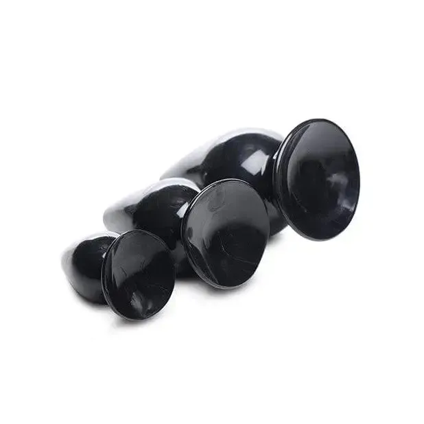 Master Series Anal Master Series Triple Anal Plug Black Set Of 3 Master Series Anal Master Series Triple Anal Plug Black Set Of 3