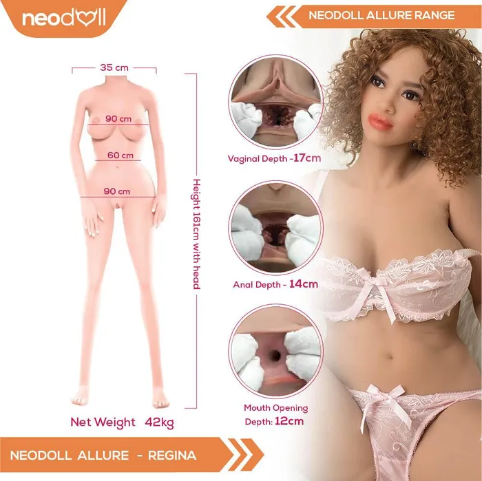 Neodoll Allure Regina Realistic Sex Doll 161cm Tan 6YE Doll Male Sex Toys Neodoll Allure Regina Realistic Sex Doll 161cm Tan 6YE Doll Male Sex Toys