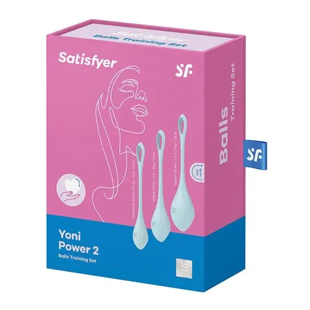 Satisfyer Anal Satisfyer Yoni Power 2 Balls Training Set Satisfyer Anal Satisfyer Yoni Power 2 Balls Training Set
