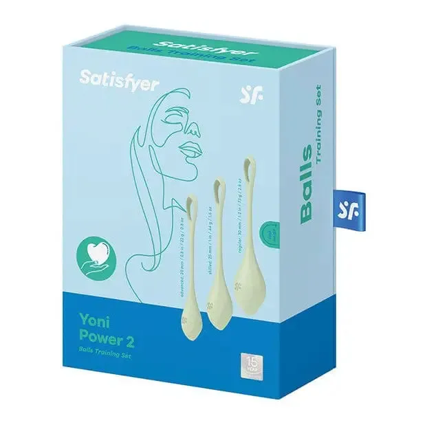 Satisfyer Anal Satisfyer Yoni Power 2 Balls Training Set Satisfyer Anal Satisfyer Yoni Power 2 Balls Training Set