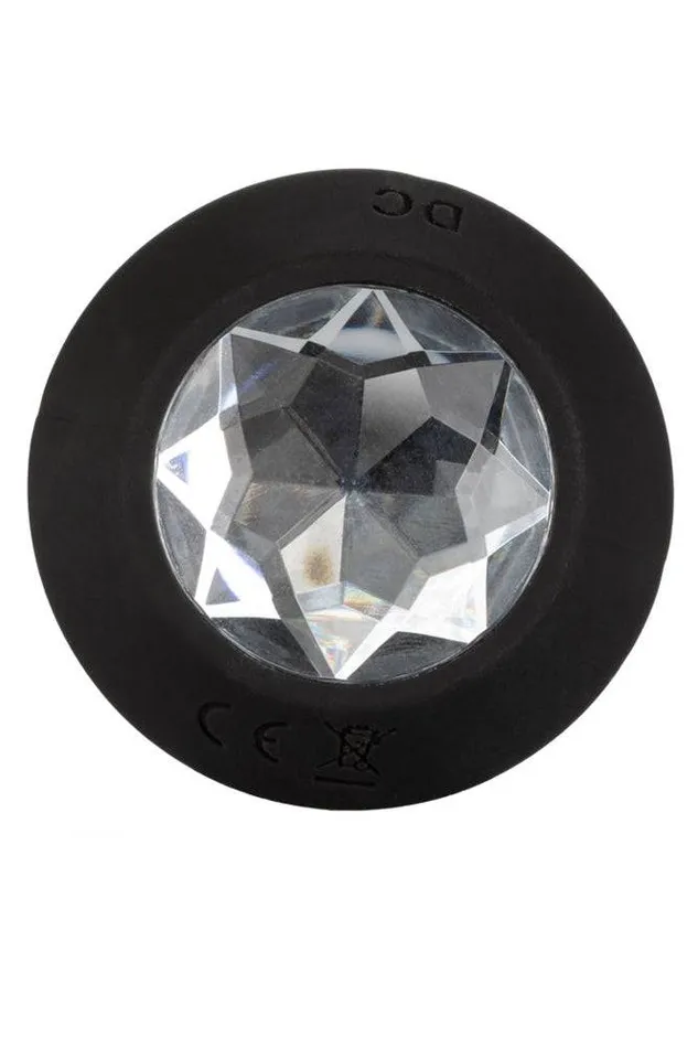 Anal Cal Exotics Cal Exotics Eclipse Power Gem Vibrating Petite Crystal Probe Black