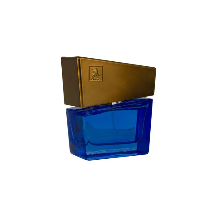 HOT HOT Shiatsu Pheromone Eau De Parfum Men Dark Blue 50ml Vibrators