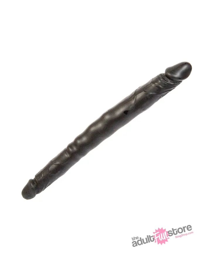 NS Novelties Dildos NS Novelties Colours Double Pleasure Double Ended Dildo Black