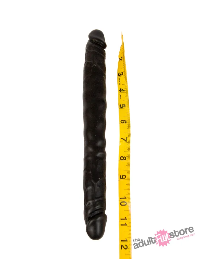 NS Novelties Dildos NS Novelties Colours Double Pleasure Double Ended Dildo Black