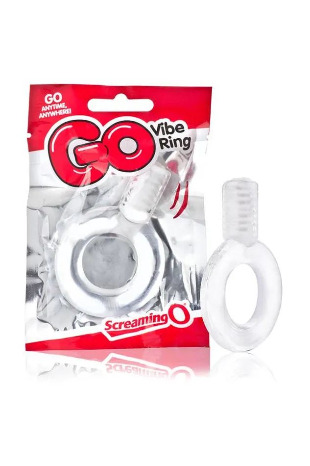 Screaming O Couples Screaming O Go Vibe Vibrating Cock Ring Clear