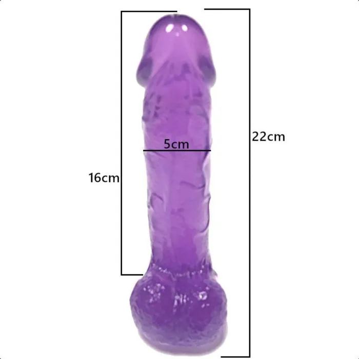 Dildos Lovegasm Get Ready to Masturbate 8 Purple Dildo Gigante Sucker Platinum