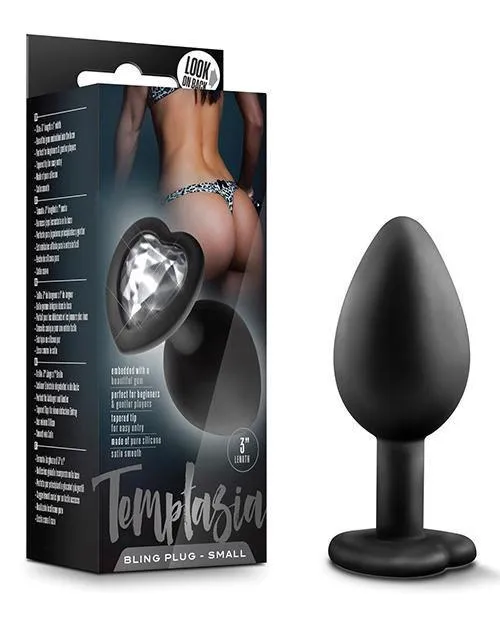 Blush Temptasia Bling Plug With gem Blush Novelties Anal