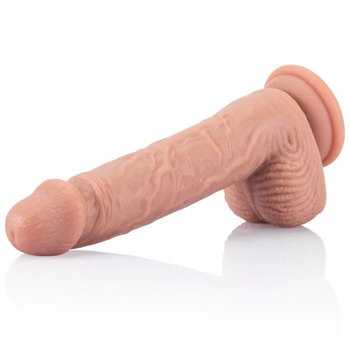 8 Inch Dual Density Realistic Suction Cup Dildo Earlypeach Dildos