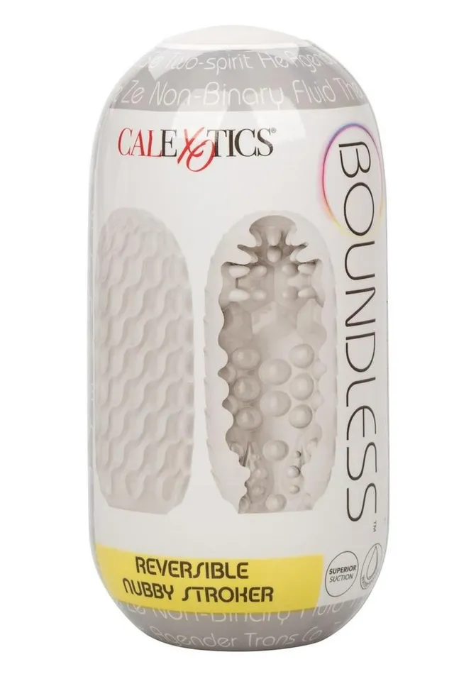 Boundless Reversible Nubby Stroker Boundless Male Sex Toys