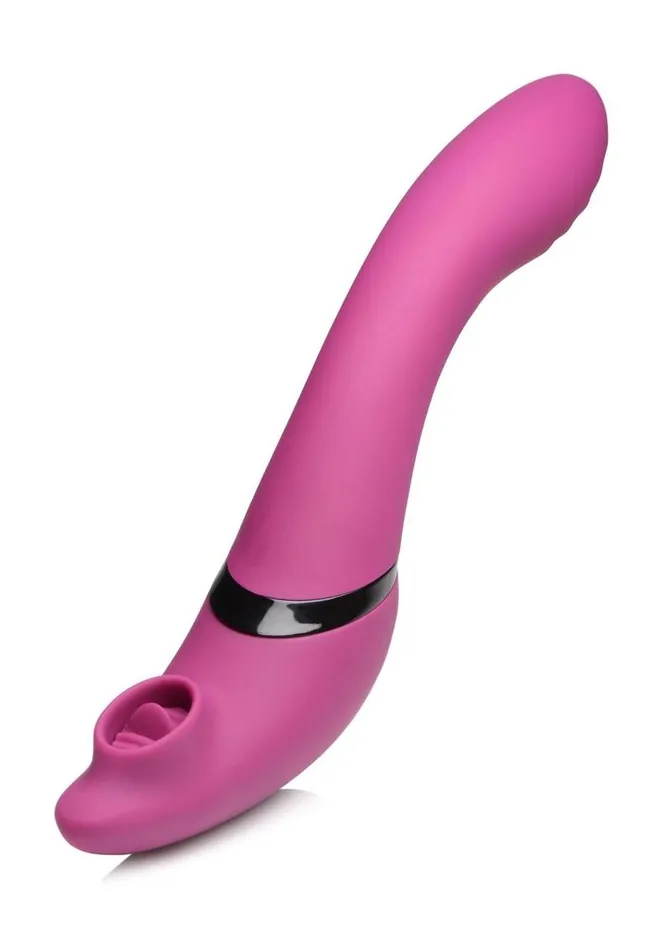 Female Sex Toys Inmi Inmi 7x Swivel Licker 180 Rotating Silicone Licking Vibrator