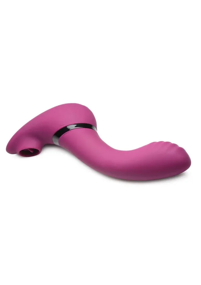 Female Sex Toys Inmi Inmi 7x Swivel Licker 180 Rotating Silicone Licking Vibrator