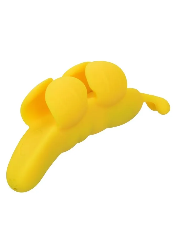 Female Sex Toys Neon Vibes The Butterfly Vibe Rechargeable Silicone Finger Teaser Neon Vibes