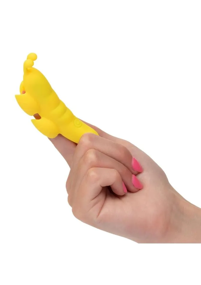 Female Sex Toys Neon Vibes The Butterfly Vibe Rechargeable Silicone Finger Teaser Neon Vibes