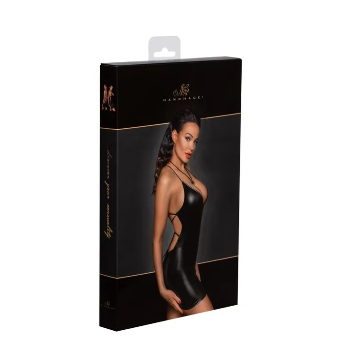Female Sex Toys Noir Power Wetlook Mini Dress w Lace Up Back Female Sex Toys Noir Power Wetlook Mini Dress w Lace Up Back