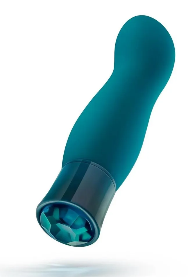 Female Sex Toys Oh My Gem Oh My Gem Fierce Rechargeable Silicone Vibrator Blue Topaz